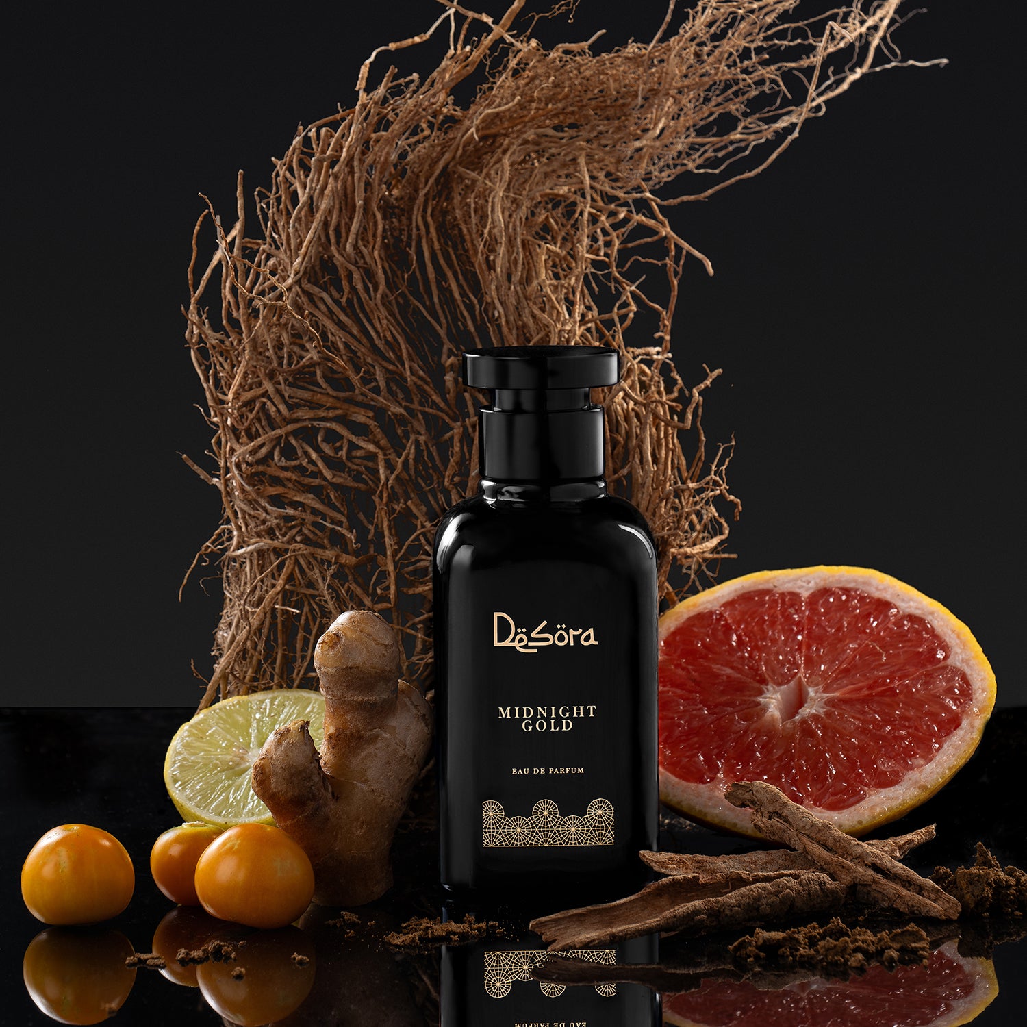 Desora Midnight Gold Eau de Parfum 100ml/3.4 oz